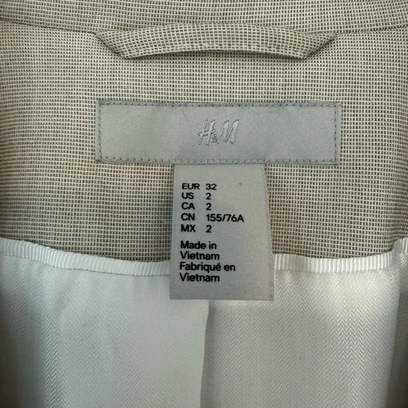 H&M Fitted Blazer. BRAND NEW WITHOUT TAGS! - Picture 5 of 10